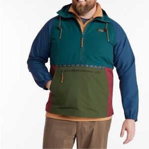 L.L. Bean Men's Mountain Classic Anorak, Multi-Color